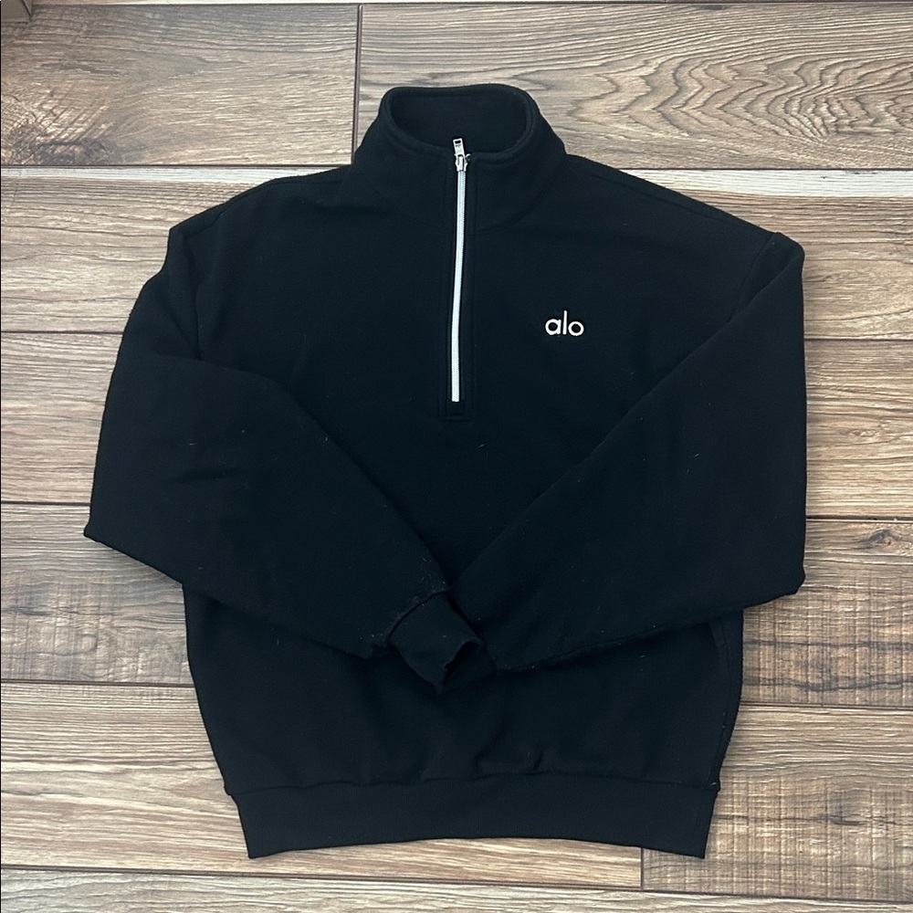 ALO Yoga Accolade 1/4 Zip-Up Sweater